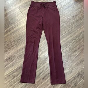 Lululemon Full Lenth Pant (Maroon) size 4